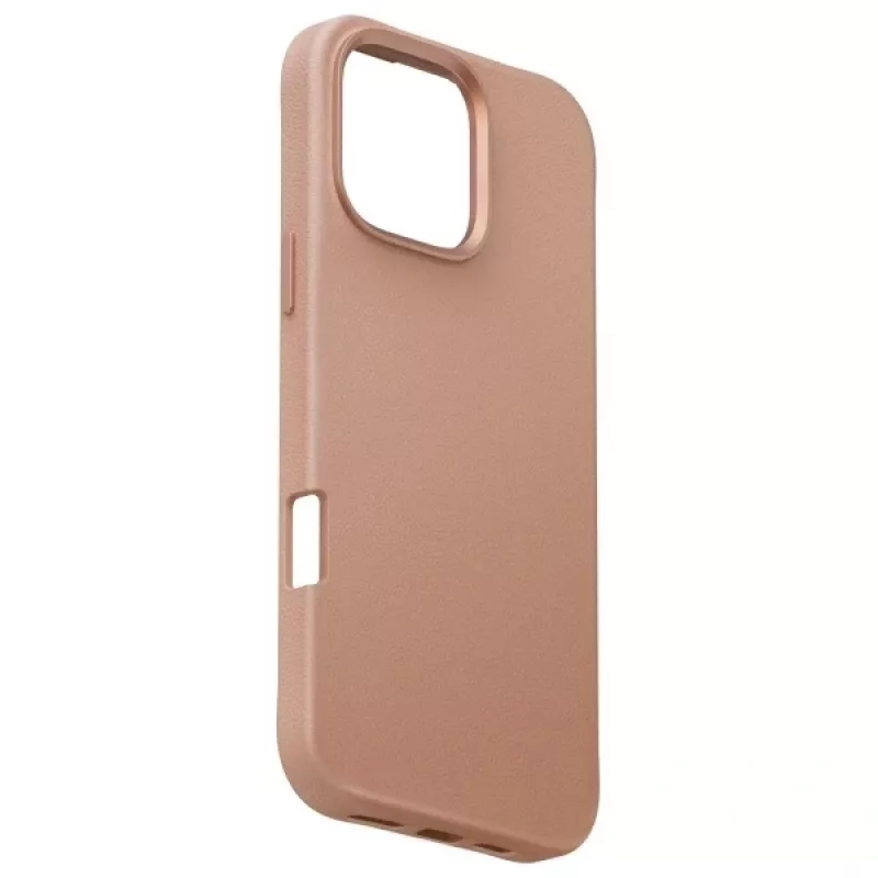 UNIQ Coehl Muse Magnetic Charging Case voor Apple iPhone 16 Pro 6,3 inch Dusty Nude