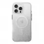 UNIQ Coehl Lumino Magnetic Charging Case voor iPhone 16 Pro Max 6,9 inch, Sparkling Silver