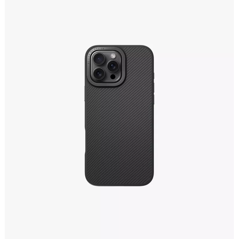 UNIQ Keva Max Magclick Charging Case voor iPhone 16 Pro Max 6,9 inch Carbon Black