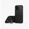 UNIQ Keva Max Magclick Charging Case voor iPhone 16 Pro Max 6,9 inch Carbon Black