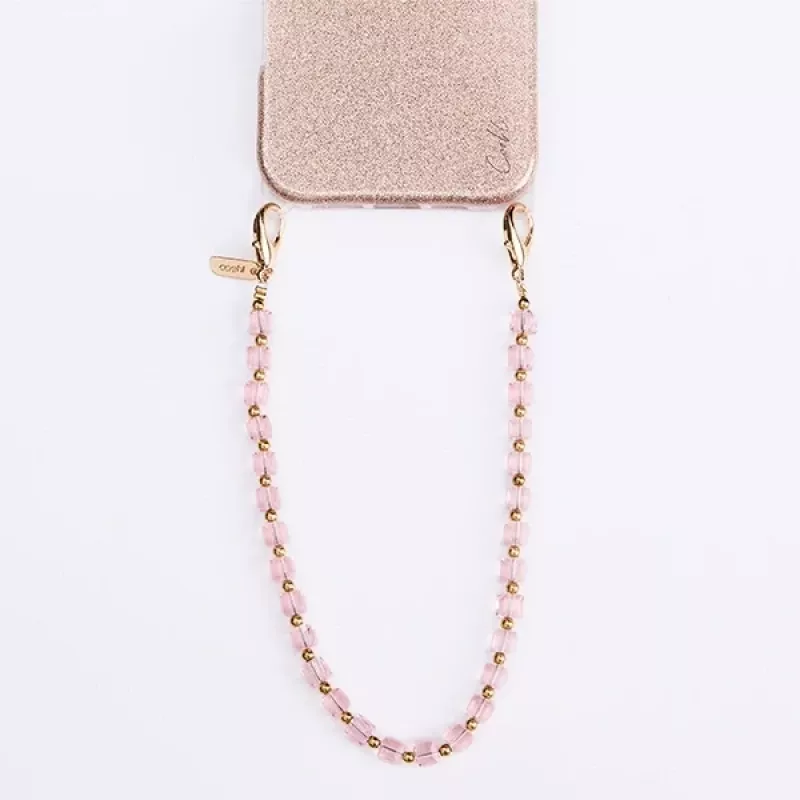 UNIQ Coehl Candy Gem handkoord universeel telefoonpolsbandje Pink Candy