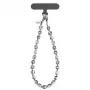 UNIQ Coehl Candy Gem handkoord Silver Sparkling - universeel telefoonpolsbandje