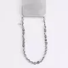 UNIQ Coehl Candy Gem handkoord Silver Sparkling - universeel telefoonpolsbandje