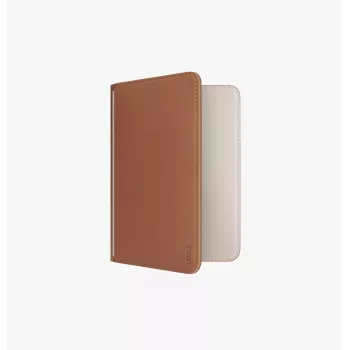 UNIQ Belmont paspoorthouder met Apple Find My en RFID-blokkering, karamelbeige