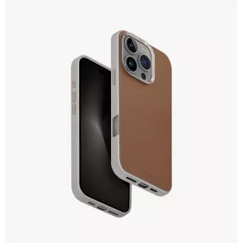 UNIQ Lyden DS Magclick Charging Case voor Apple iPhone 16 Pro 6,3 inch karamel/ivoor
