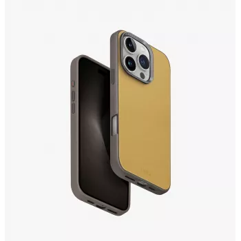 UNIQ Lyden DS Magclick Charging Case voor Apple iPhone 16 Pro 6,3 inch karamel/ivoor
