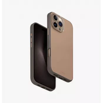 UNIQ Lyden DS hoes voor iPhone 16 Pro Max 6,9 inch MagClick opladen Washed Blue-Black