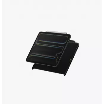 UNIQ Axel Folio hoes voor iPad Air 11 M2 2024 / M3 2025 / M4 2026 / iPad Air 10.9 (2022/2020) / iPad Pro 11 (2022/2021) - Black Ebony