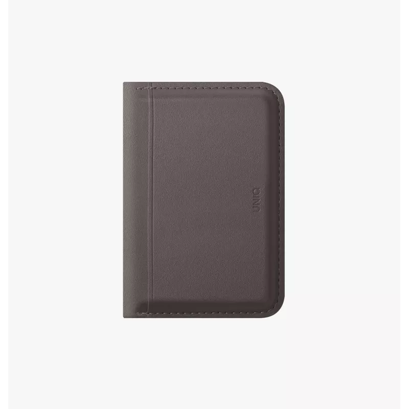 UNIQ Lyden DS MagSafe wallet met telefoonstandaard, RFID-blokkering, zwart