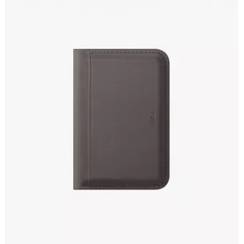 UNIQ Lyden DS magnetische RFID-wallet met telefoonstandaard - grijs