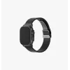 UNIQ Dante Pro RVS Milanese Loop band voor Apple Watch 40/41/42mm - Graphite Black