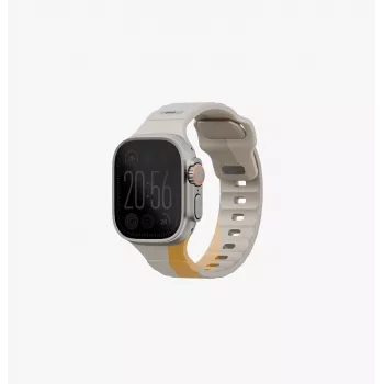 UNIQ Stride De rubberen band voor Apple Watch 49/46/45/44mm, Charcoal