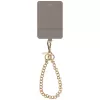UNIQ Coehl Caryne 3-in-1 universele telefoonkoord met kaartwallet - Pebble