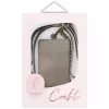 UNIQ Coehl Caryne 3-in-1 universele telefoonkoord met kaartwallet - Pebble
