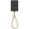 UNIQ Coehl Caryne 3-in-1 universele telefoonkoord met kaarthouder - Ebony