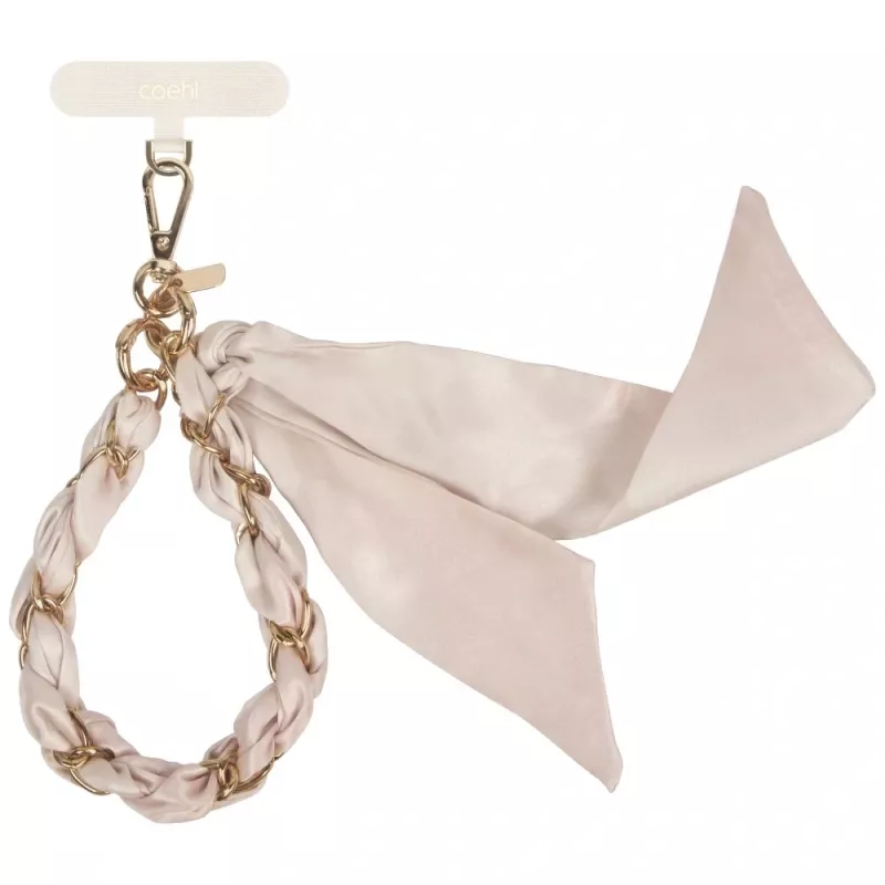 UNIQ Coehl Caryne 2-in-1 universele telefoonkoord, Dusty Nude