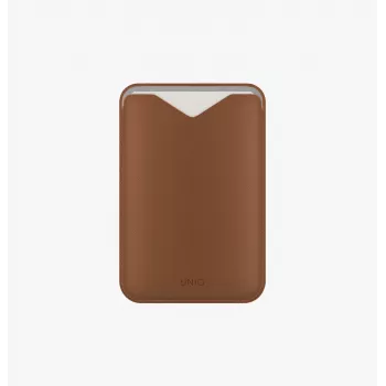 UNIQ Lyden Evo Magnetic Wallet met telefoonstandaard Karamel