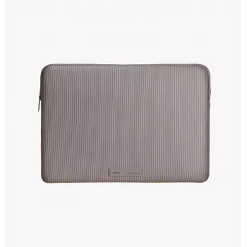 UNIQ Cyprus Ridge Edition Laptop Sleeve 16 inch waterafstotend neopreen grijs