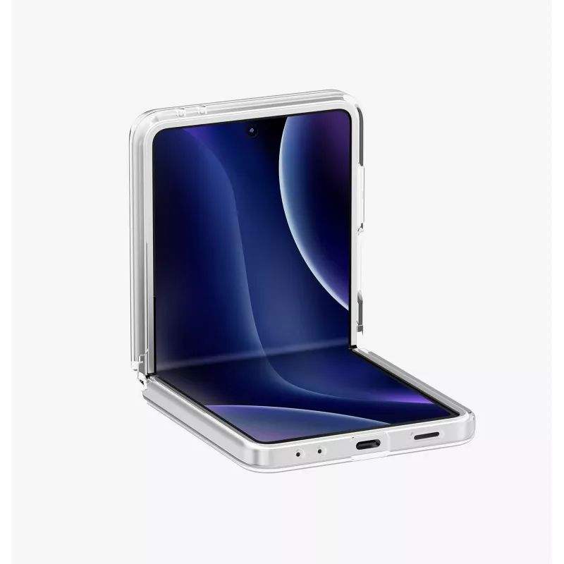 UNIQ LifePro Xtreme Case voor Samsung Galaxy Z Flip7, Magclick Charging, Transparant