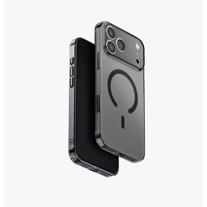 UNIQ Airsuit Case voor iPhone 17 Pro Max met Magclick Charging, Transparant