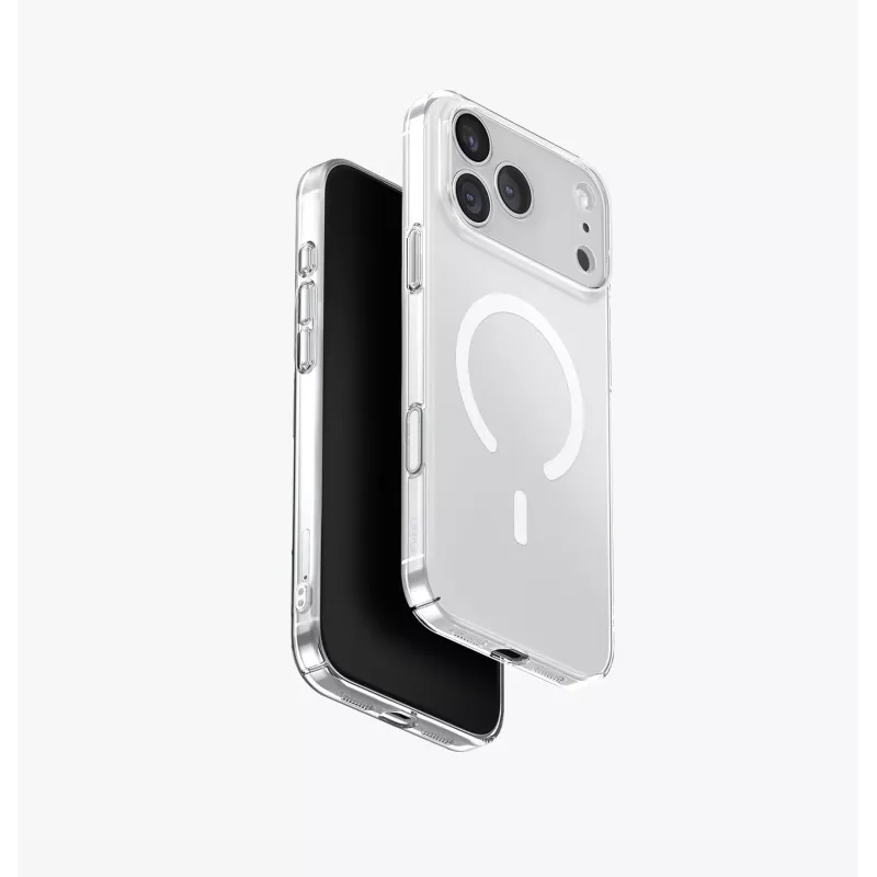 UNIQ Airsuit Case voor iPhone 17 Pro Max MagClick Charging Zwart