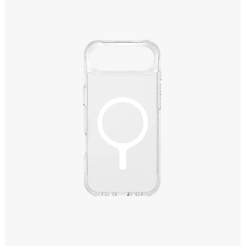 UNIQ LifePro Xtreme MagClick oplaadhoesje voor iPhone Air, transparant/glitter