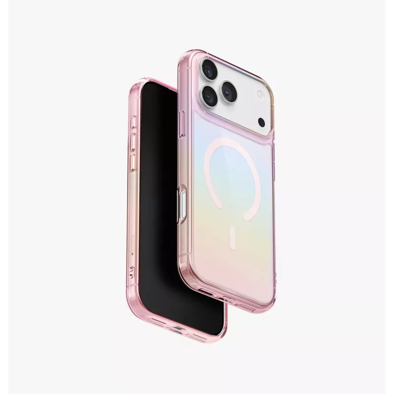 UNIQ Iridescia Case voor Apple iPhone 17 Pro Max MagClick Charging Holo Quartz