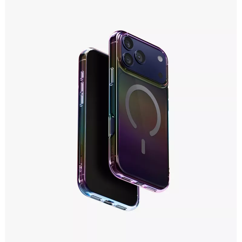 UNIQ Iridescia Case voor Apple iPhone 17 Pro Max MagClick Charging Holo Quartz