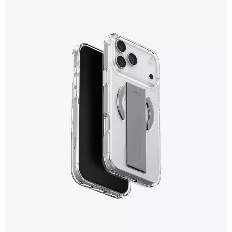 UNIQ Heldro Air Case voor iPhone 17 Pro Max MagClick opladen oranje