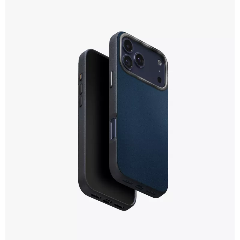 UNIQ Lyden DS Case voor iPhone 17 Pro Max MagClick Charging geel/grijs