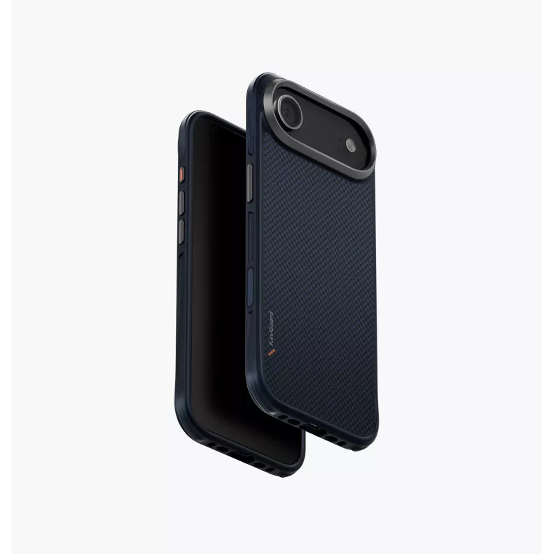 UNIQ Keva Hoesje voor iPhone Air, MagClick-opladen, zwart