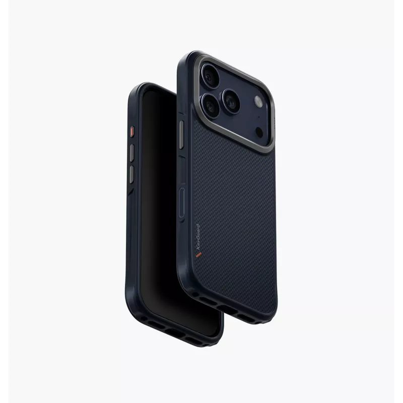UNIQ Keva Case voor iPhone 17 Pro met MagClick Charging - zwart