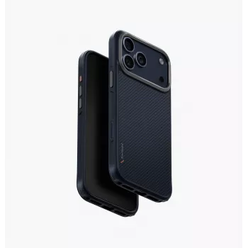 UNIQ Keva Case voor iPhone 17 Pro Max MagClick Charging zwart