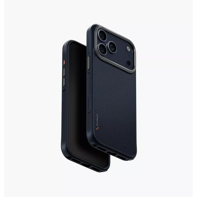 UNIQ Keva Case voor iPhone 17 Pro Max MagClick Charging zwart