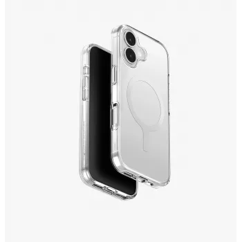 UNIQ Clario Hoesje voor iPhone 17, MagClick-opladen, zwart