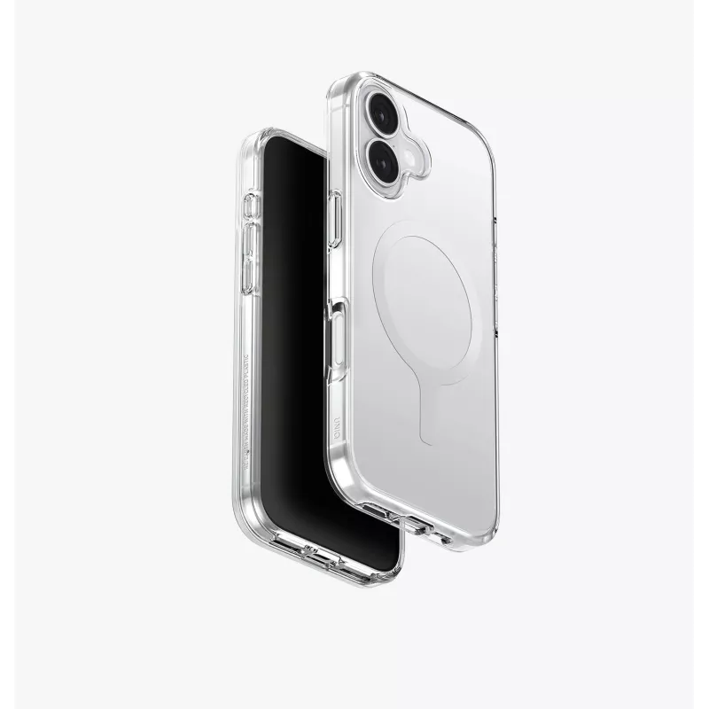 UNIQ Clario Hoesje voor iPhone 17, MagClick-opladen, zwart