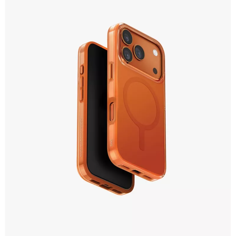 UNIQ Clario Case voor iPhone 17 Pro MagClick Charging transparant