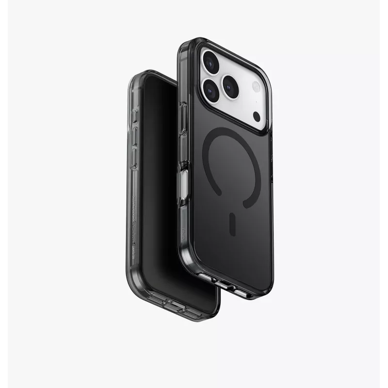 UNIQ Clario Case voor iPhone 17 Pro MagClick Charging transparant