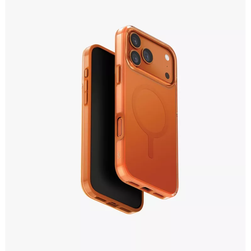 UNIQ Clario Hoesje voor iPhone 17 Pro Max, MagClick-opladen, zwart