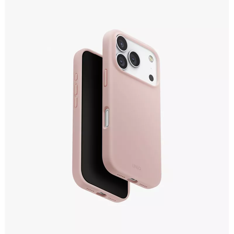 UNIQ Lino Case voor iPhone 17 Pro MagClick Charging - grijs