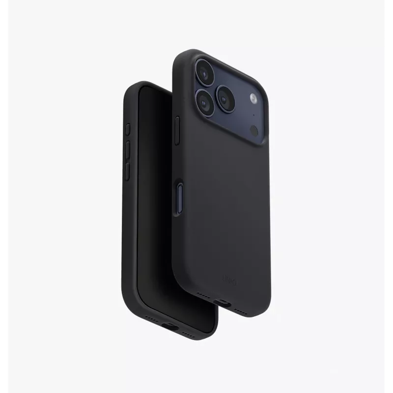 UNIQ Lino Hoesje voor iPhone 17 Pro, MagClick-opladen, oranje