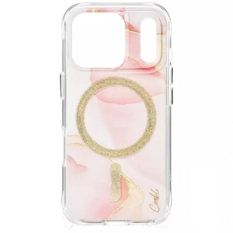 UNIQ Coehl Aeris Hoesje voor iPhone 17 Pro, magnetisch opladen, roze