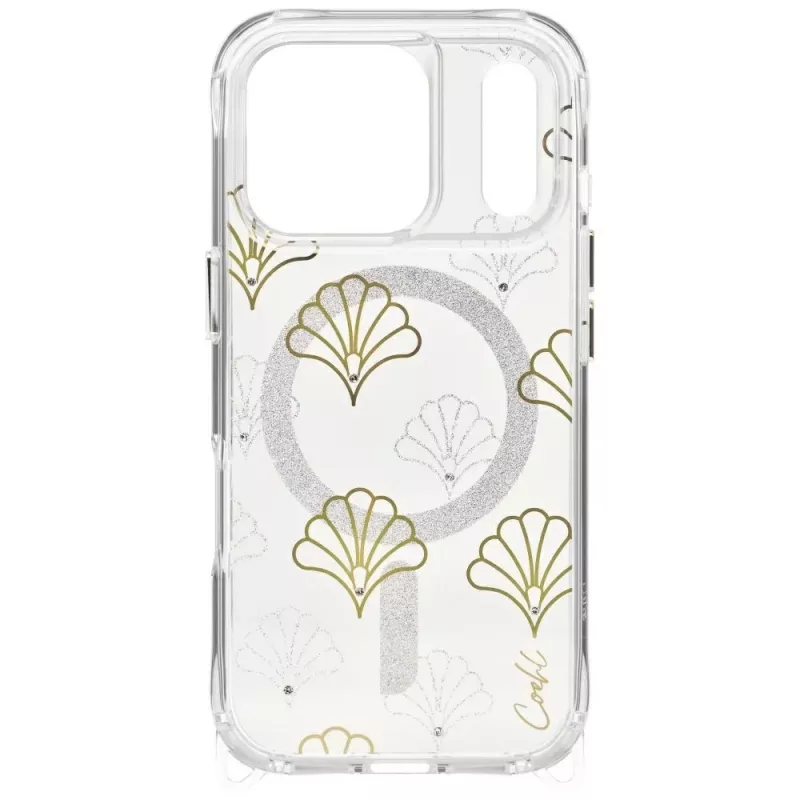 UNIQ Coehl Maree hoes voor iPhone 17 Pro magnetisch opladen zilver