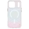 UNIQ Coehl Vela Magnetic Charging hoesje voor Apple iPhone 17 Pro Max, opaal iriserend
