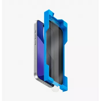 UNIQ Optix ExofitPrivacy gehard glas displayschermfolie voor Apple iPhone 17 Pro Max met privacyfilter en applicator