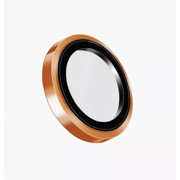 UNIQ Optix Prime cameralensbescherming voor iPhone 17 Pro / 17 Pro Max / 15 Pro / 15 Pro Max met applicator - sunset