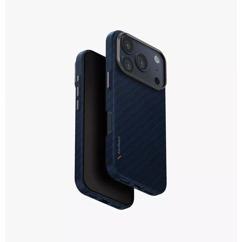 UNIQ Keva Edge hoesje voor iPhone 17 Pro MagClick Charging zwart