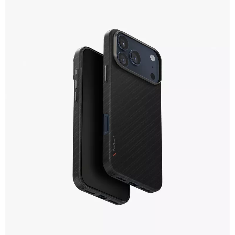 UNIQ Keva EDGE hoesje voor iPhone 17 Pro Max MagClick Charging oranje