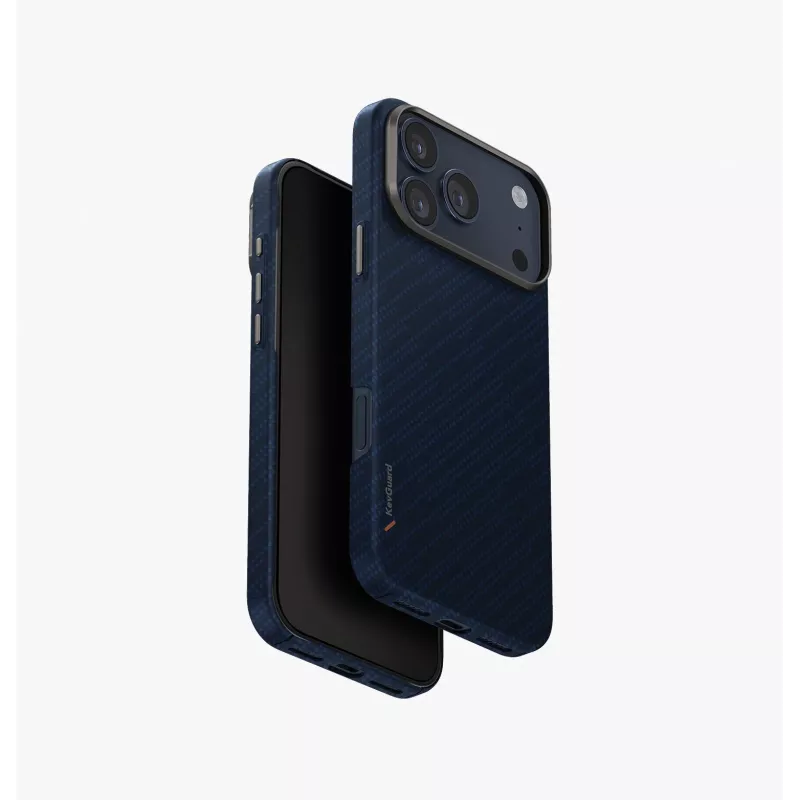 UNIQ Keva EDGE hoesje voor iPhone 17 Pro Max MagClick Charging oranje