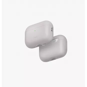 UNIQ Lino Siliconen hoesje voor AirPods Pro 3e generatie, beige